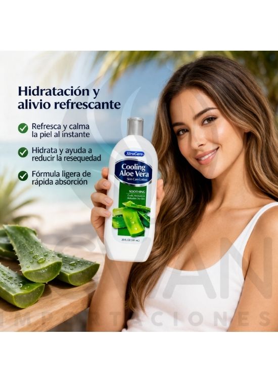 CREMA CORPORAL COOLING ALOE VERA - XTRACARE - 3