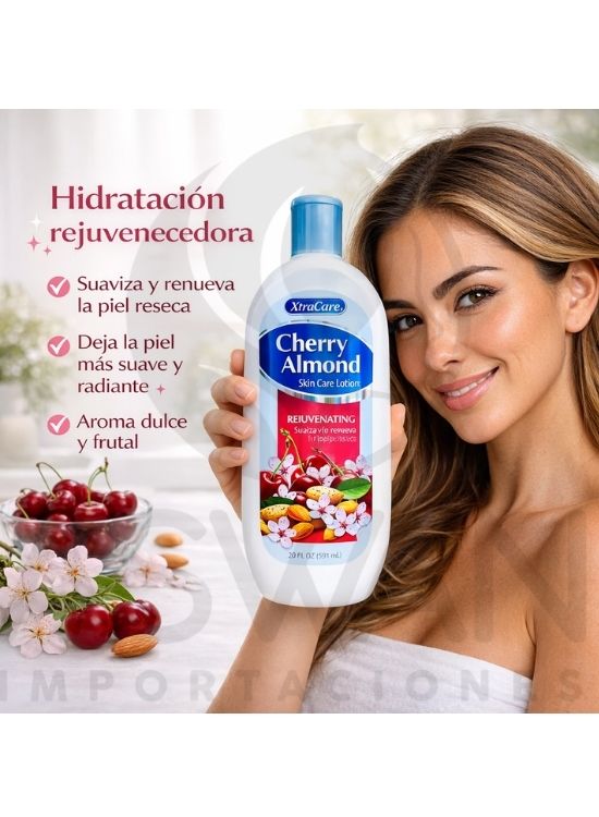 CREMA CORPORAL CHERRY ALMOND - XTRACARE - 3