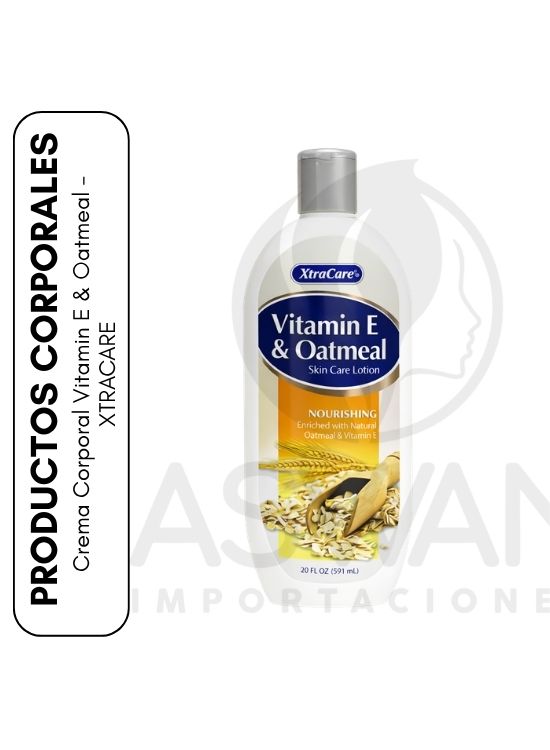 CREMA CORPORAL VITAMIN E Y OATMEAL - XTRACARE - 1