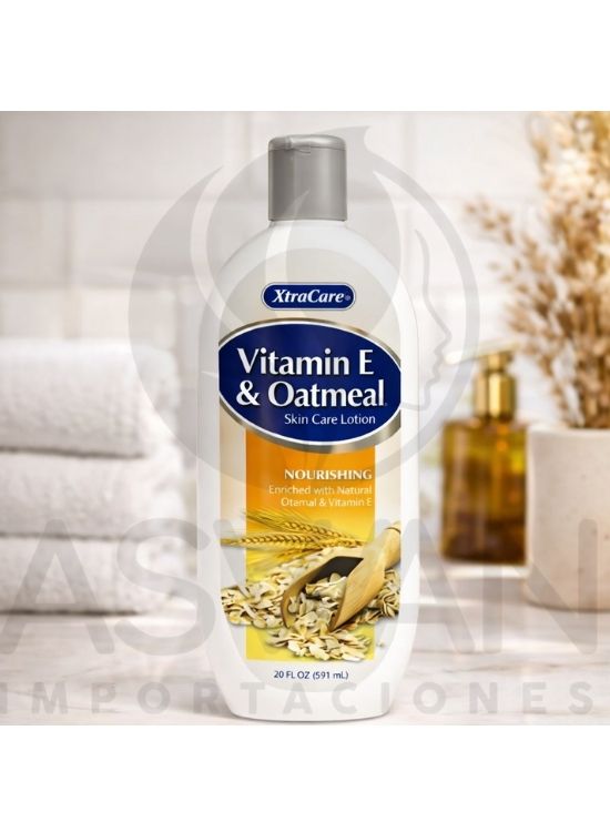 CREMA CORPORAL VITAMIN E Y OATMEAL - XTRACARE - 2