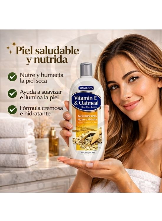CREMA CORPORAL VITAMIN E Y OATMEAL - XTRACARE - 3