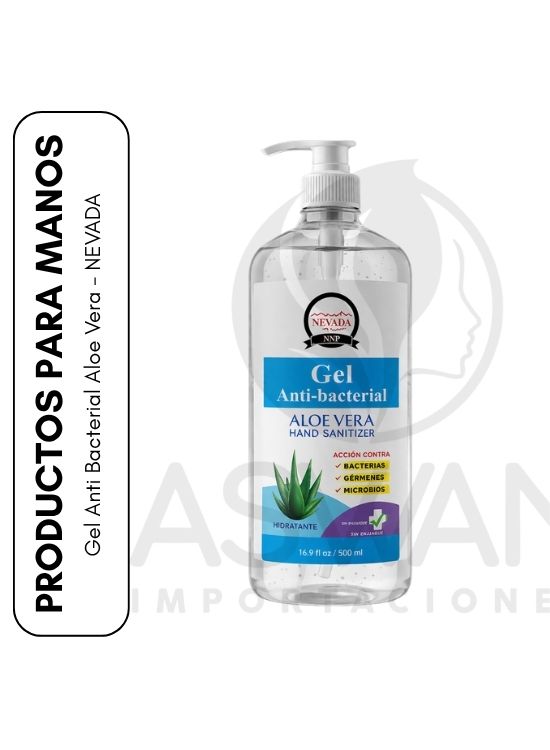 GEL ANTI BACTERIAL ALOE VERA - NEVADA - 1