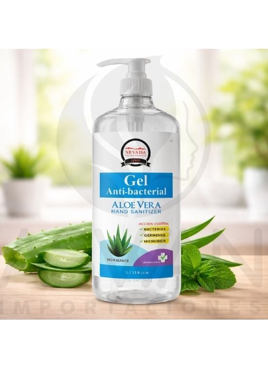 GEL ANTI BACTERIAL ALOE VERA - NEVADA - 2