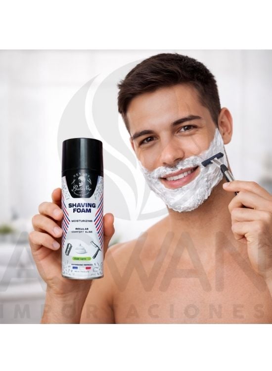 ESPUMA DE AFEITAR BARBER SHOP ALOE VERA - NEVADA - 3