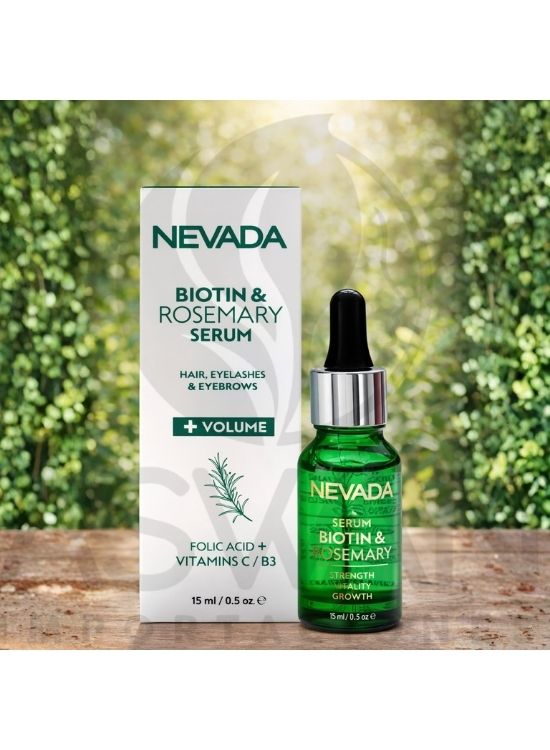 ACEITE BIOTINA Y ROMERO ACIDO FÓLICO VITAMINA C B3 - NEVADA - 2