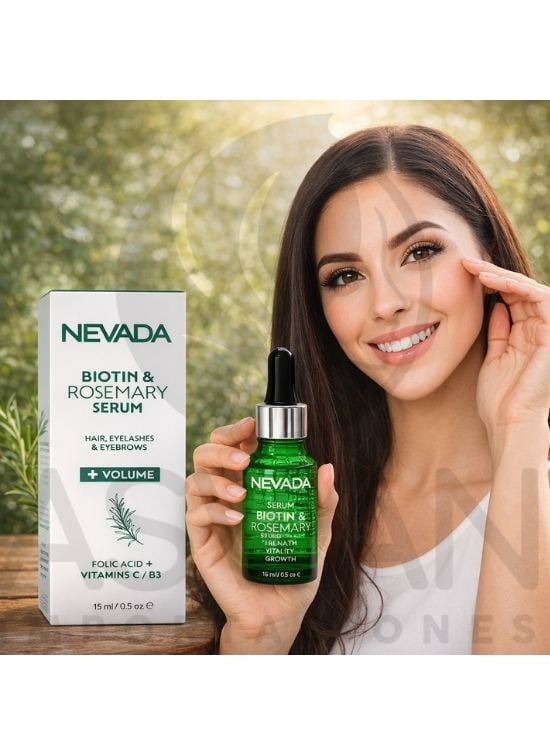 ACEITE BIOTINA Y ROMERO ACIDO FÓLICO VITAMINA C B3 - NEVADA - 3