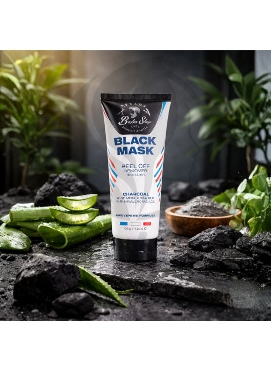 MASCARILLA BLACK MASK ALOE VERA CARBÓN - NEVADA - 2