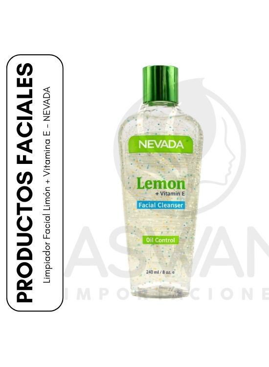 LIMPIADOR FACIAL LIMÓN + VITAMINA E - NEVADA - 1