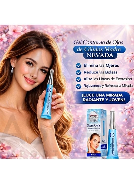 CONTORNO DE OJERAS CÉLULAS MADRE EN GEL - NEVADA - 3