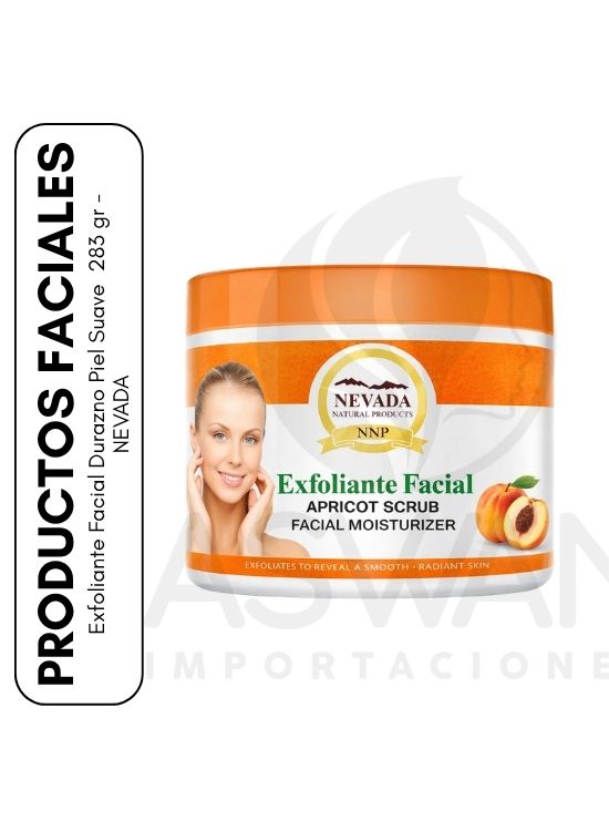 EXFOLIANTE FACIAL DURAZNO PIEL SUAVE 283 GR - NEVADA - 1