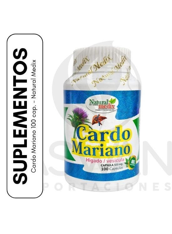 CARDO MARIANO 100 CAP. - NATURAL MEDIX - 1