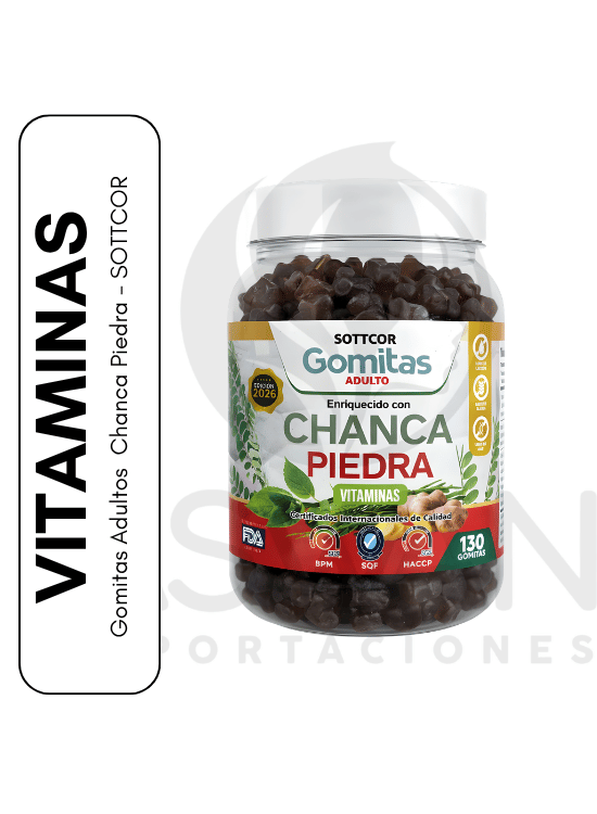 GOMITAS ADULTOS CHANCA PIEDRA - SOTTCOR - 1
