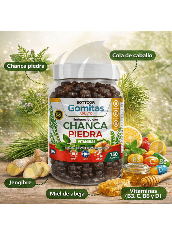 GOMITAS ADULTOS CHANCA PIEDRA - SOTTCOR - 3