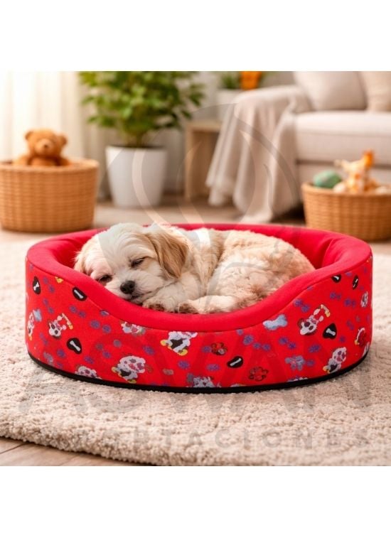 CAMA REDONDA PARA PERROS - TALLA 0 - 3