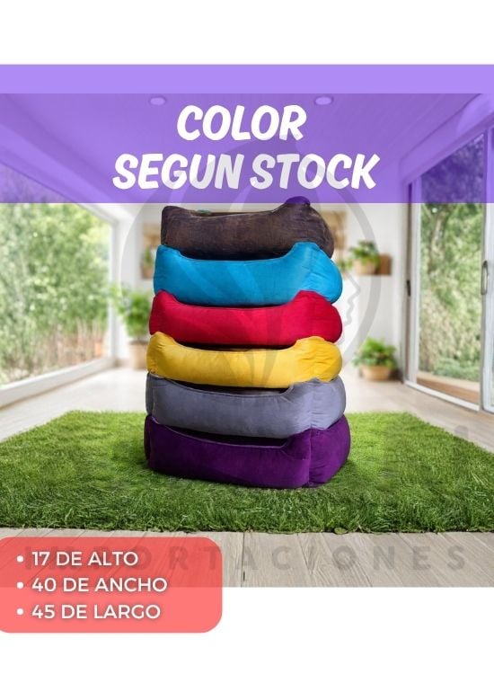 CAMA CUADRADA PARA PERROS - TALLA  2 - 2