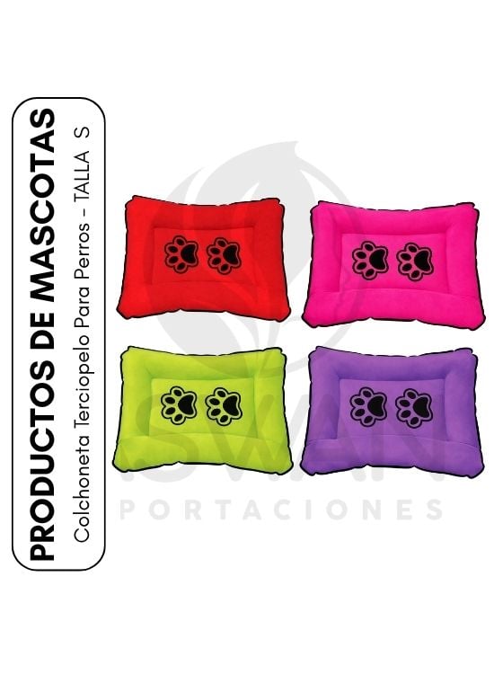 COLCHONETA TERCIOPELO PARA PERROS - TALLA  S - 1