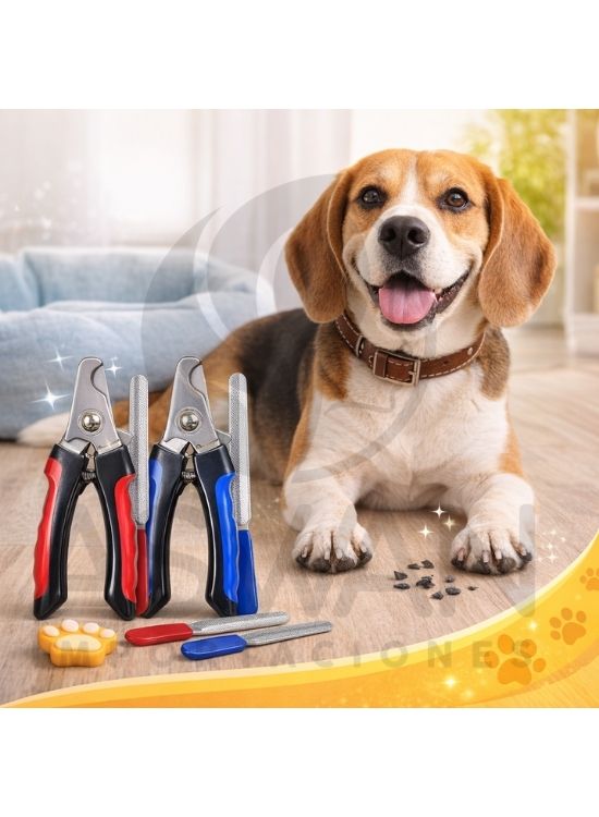 UN CORTA UÑAS + LIMADOR PARA MASCOTAS - 3
