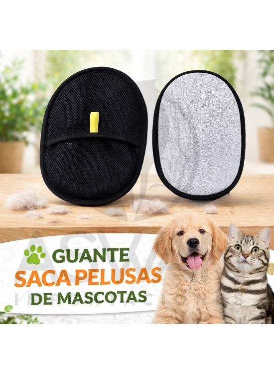 GUANTE SACA PELUSAS DE MASCOTAS - 2