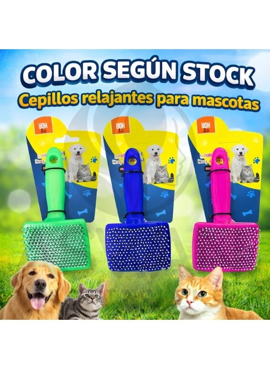 UN CEPILLO RELAJANTE PARA MASCOTAS (CHICO) - 2