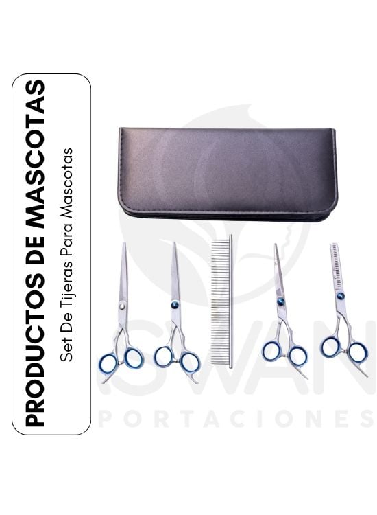 SET DE TIJERAS PARA MASCOTAS - 1