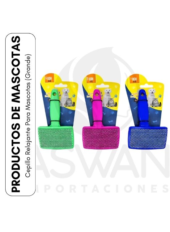 UN CEPILLO RELAJANTE PARA MASCOTAS (GRANDE) - 1