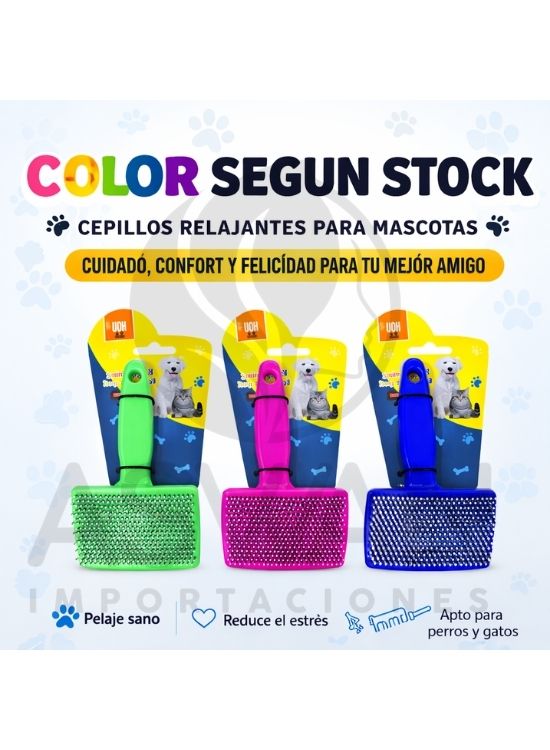 UN CEPILLO RELAJANTE PARA MASCOTAS (GRANDE) - 2