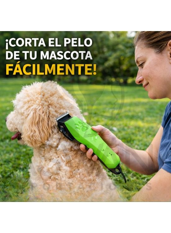 MAQUINA KEMEI VERDE PARA MASCOTAS - 3