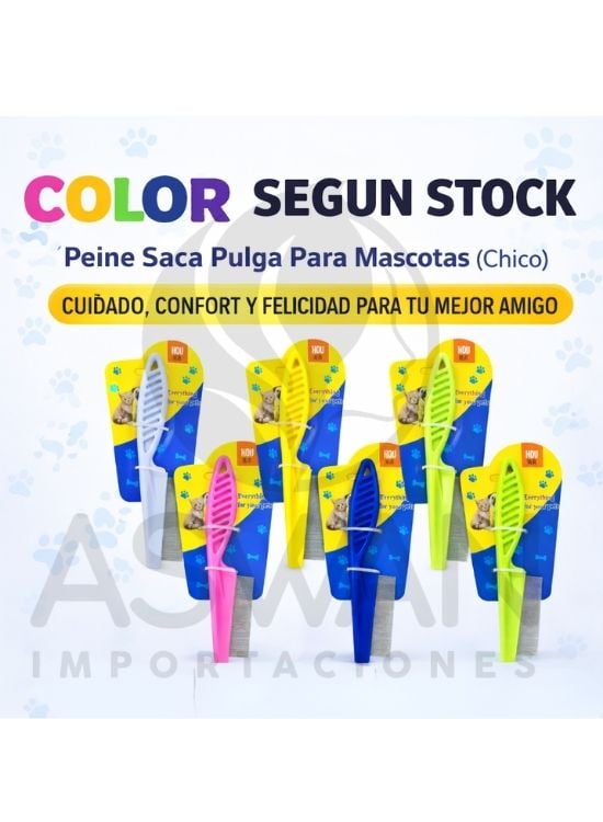 UN PEINE SACA PULGA PARA MACOTAS ( CHICO ) - 2
