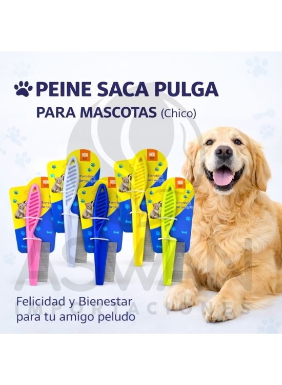 UN PEINE SACA PULGA PARA MACOTAS ( CHICO ) - 3