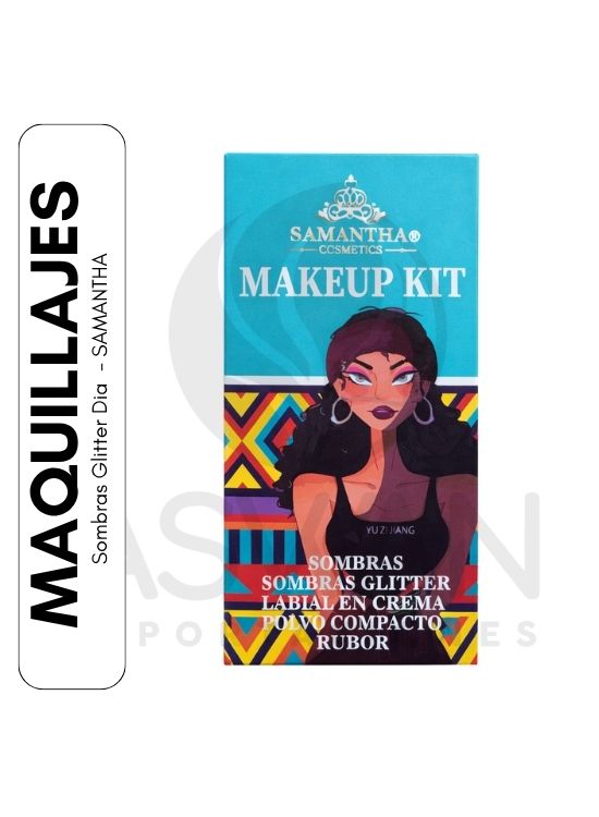 SOMBRAS GLITTER DIA - SAMANTHA - 1