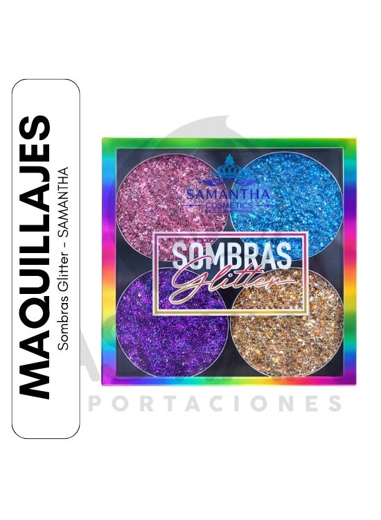 SOMBRAS GLITTER - SAMANTHA - 1