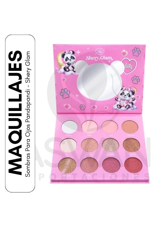 SOMBRAS PARA OJOS PANDAPANDI - SHERY GLAM - 1