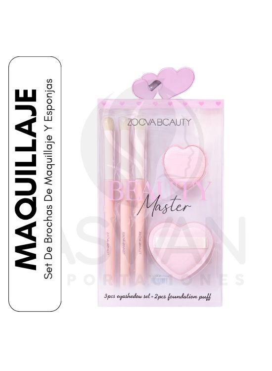 SET DE BROCHAS DE MAQUILLAJE Y ESPONJAS - 1