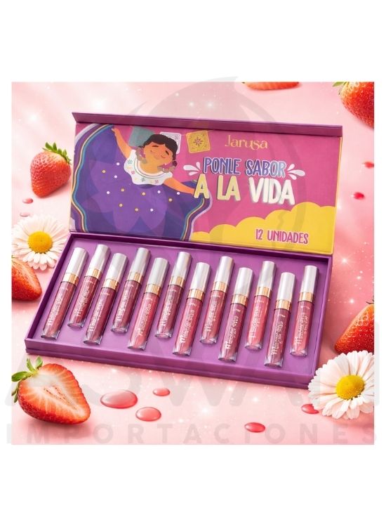 SET LABIAL MATTE MACARENA - JARUSA - 2