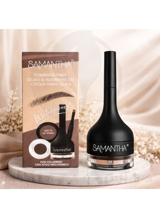 SOMBRAS PARA CEJAS Y CREMA TONO 02 - SAMANTHA - 2