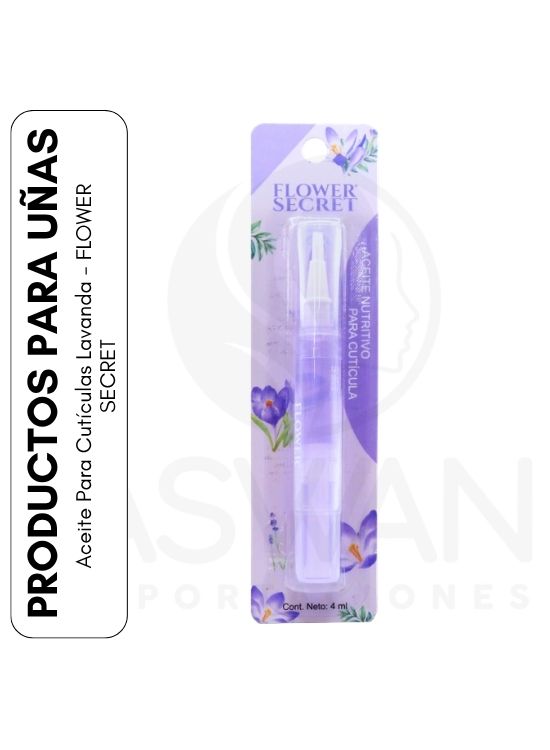 ACEITE PARA CUTÍCULAS LAVANDA - FLOWER SECRET - 1