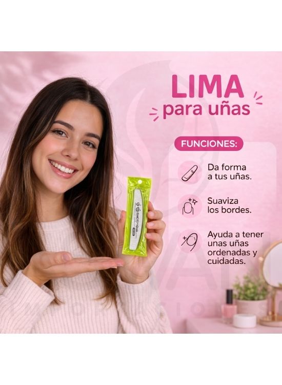 LIMA PARA UÑAS - CHERIMOYA - 3