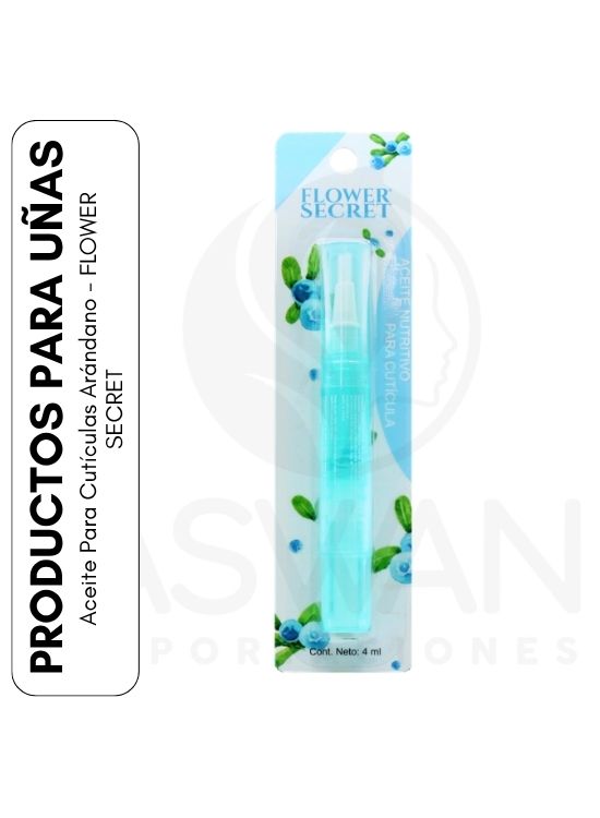 ACEITE PARA CUTÍCULAS ARÁNDANO - FLOWER SECRET - 1