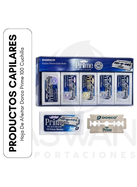 HOJA DE AFEITAR DORCO PRIME 100 CUCHILLA - 1