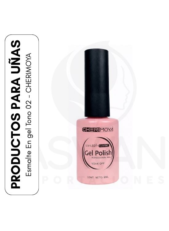 ESMALTE EN GEL TONO 02 - CHERIMOYA - 1