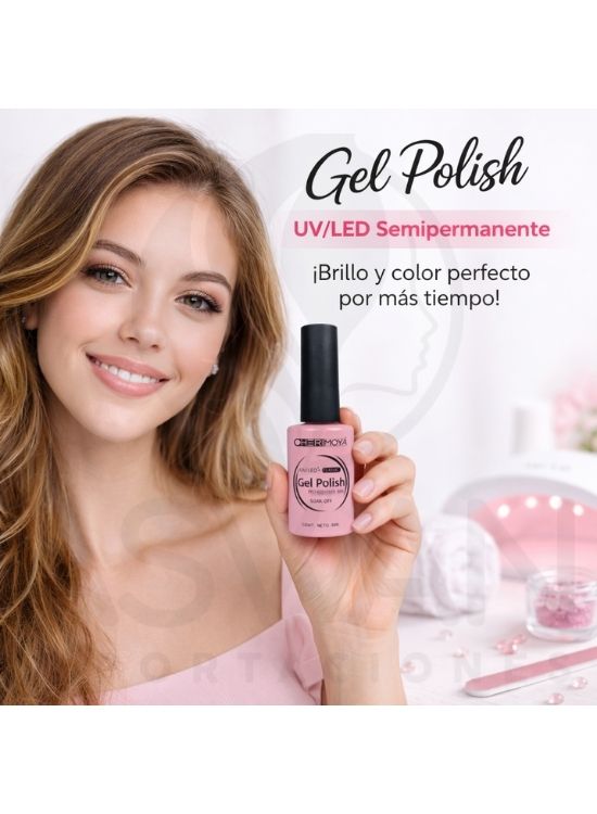 ESMALTE EN GEL TONO 02 - CHERIMOYA - 3