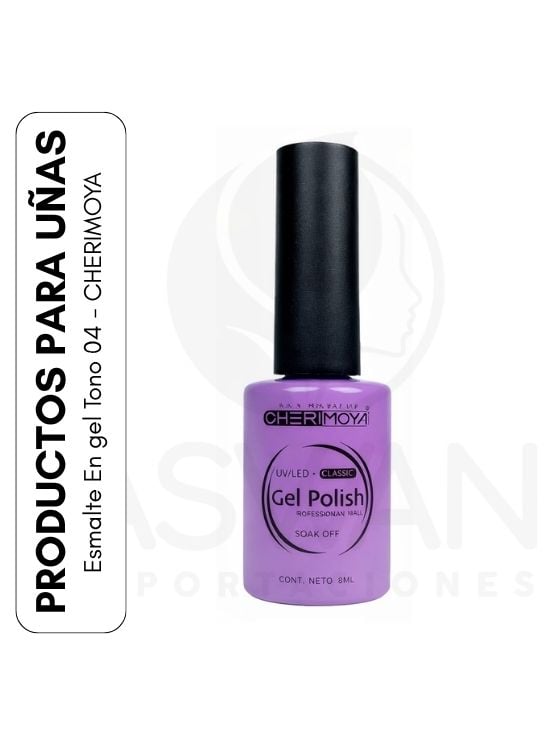 ESMALTE EN GEL TONO 04 - CHERIMOYA - 1