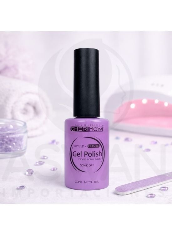 ESMALTE EN GEL TONO 04 - CHERIMOYA - 2