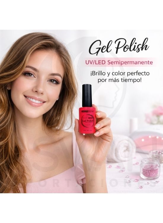 ESMALTE EN GEL TONO 01 - CHERIMOYA - 3
