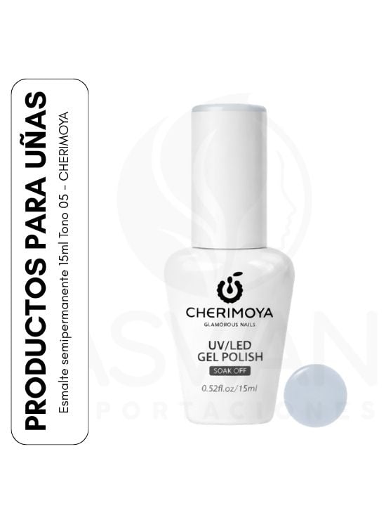 ESMALTE SEMIPERMANENTE 15ML TONO 05 - CHERIMOYA - 1