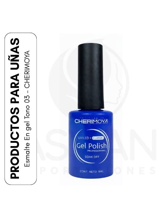 ESMALTE EN GEL TONO 03 - CHERIMOYA - 1