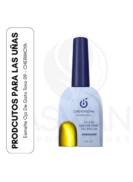 ESMALTE OJO DE GATO TONO 09 - CHERIMOYA - 1