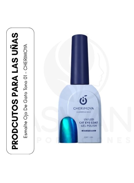 ESMALTE OJO DE GATO TONO 01 - CHERIMOYA - 1