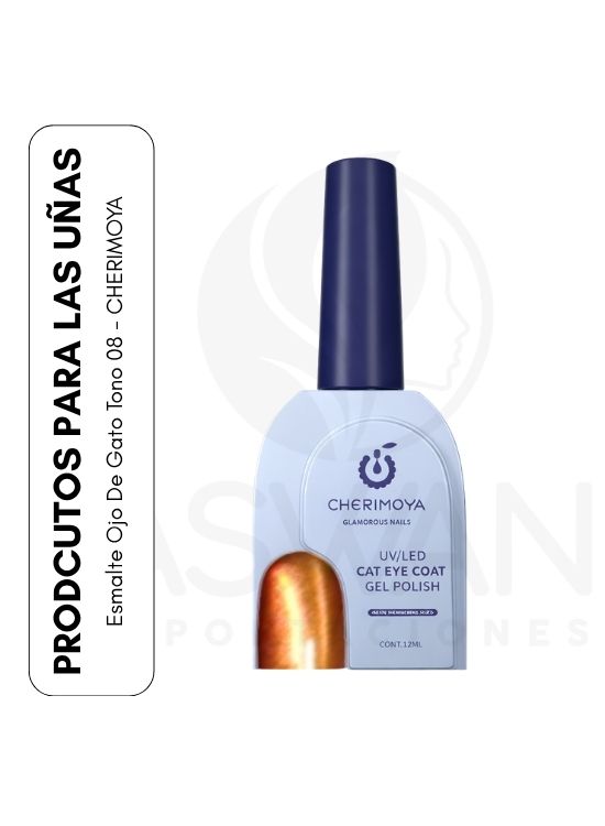ESMALTE OJO DE GATO TONO 08 - CHERIMOYA - 1