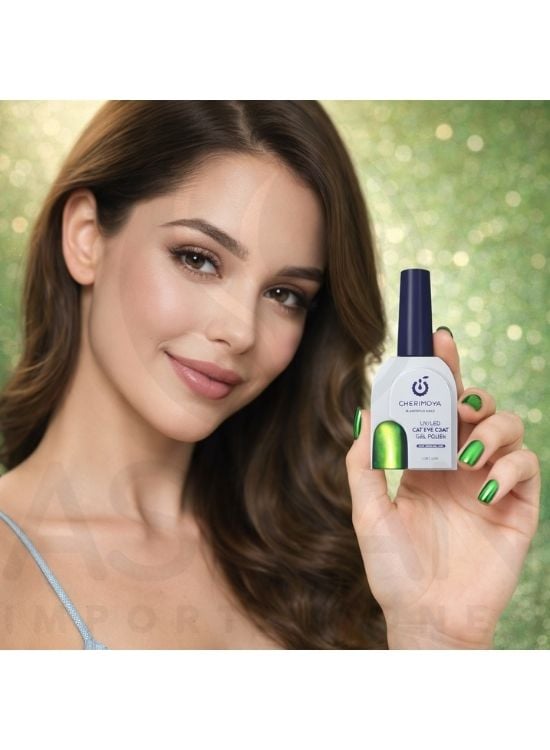 ESMALTE OJO DE GATO TONO 10 - CHERIMOYA - 3